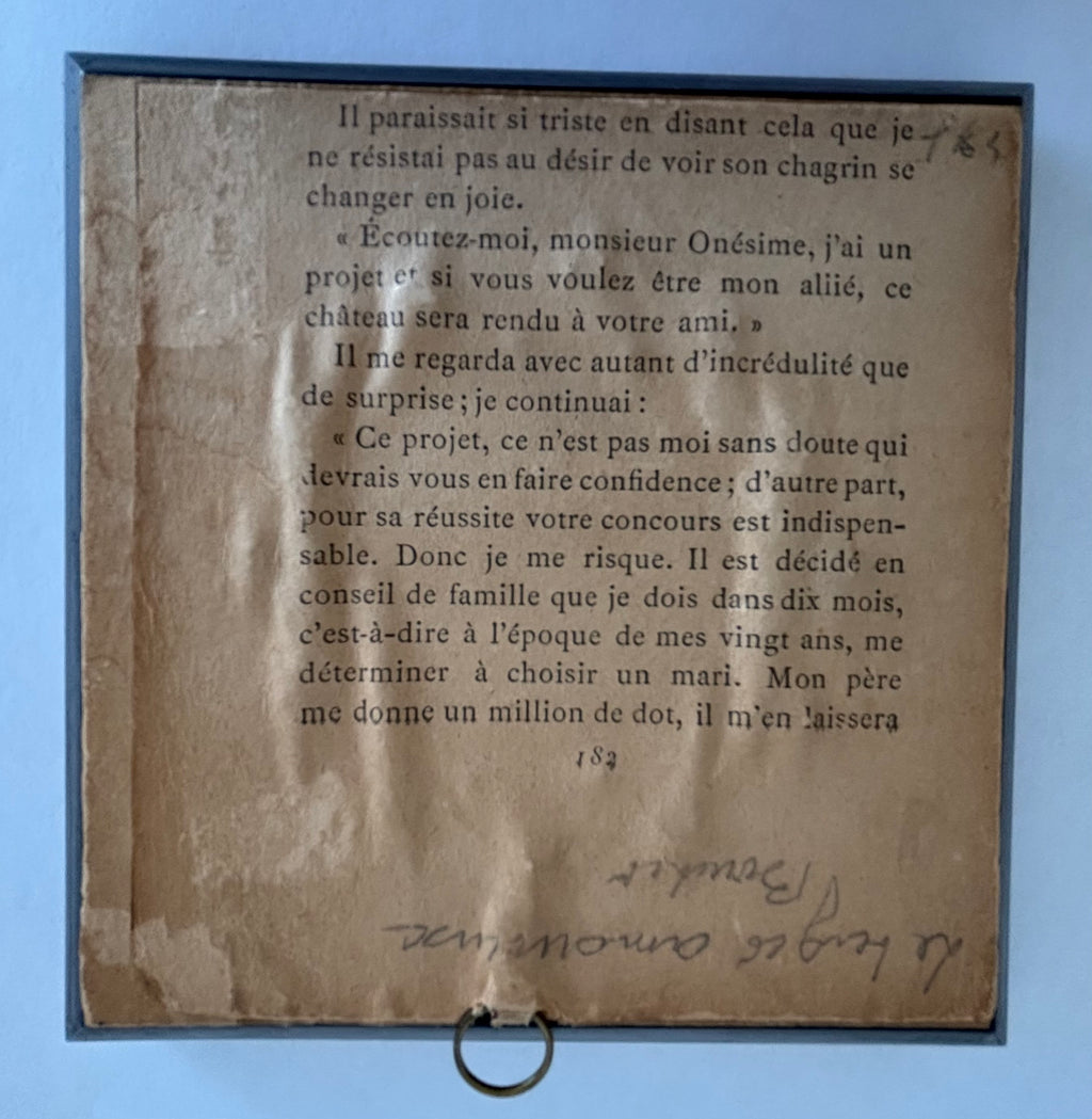 Miniature ancienne de style Rococo - Le « berger amoureux » d’après François Boucher.