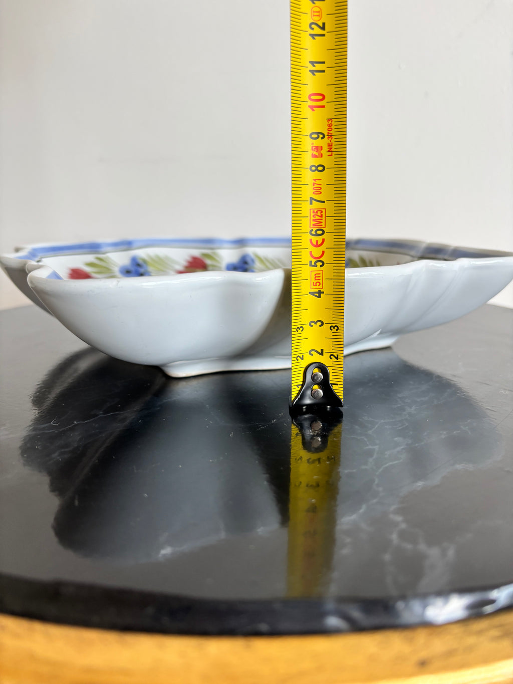 Lot de 3 plats en faïence de Quimper HB Henriot