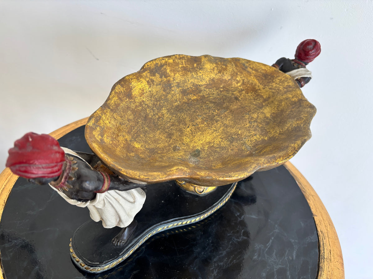 Centre de table « Blackamoor », Italie, années 1950-1960