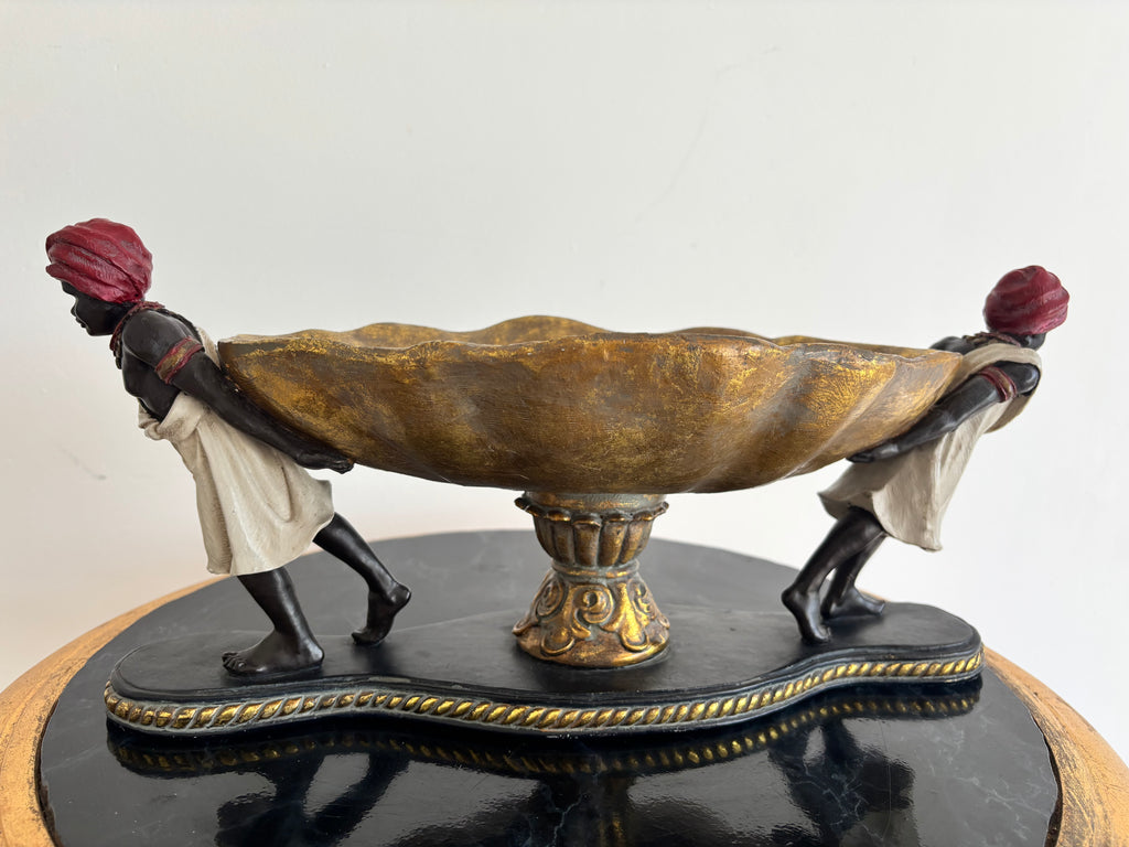 Centre de table « Blackamoor », Italie, années 1950-1960