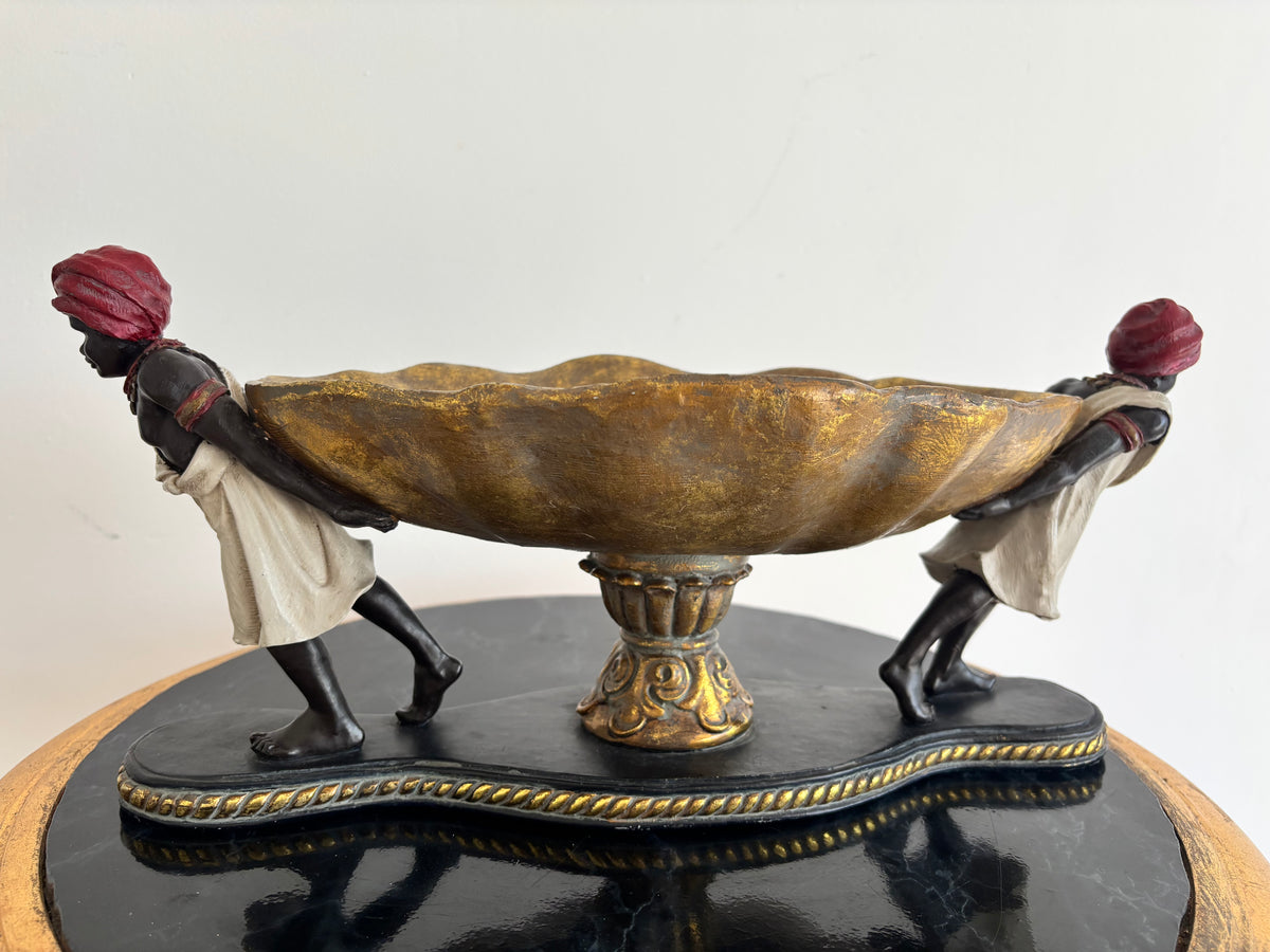 Centre de table « Blackamoor », Italie, années 1950-1960