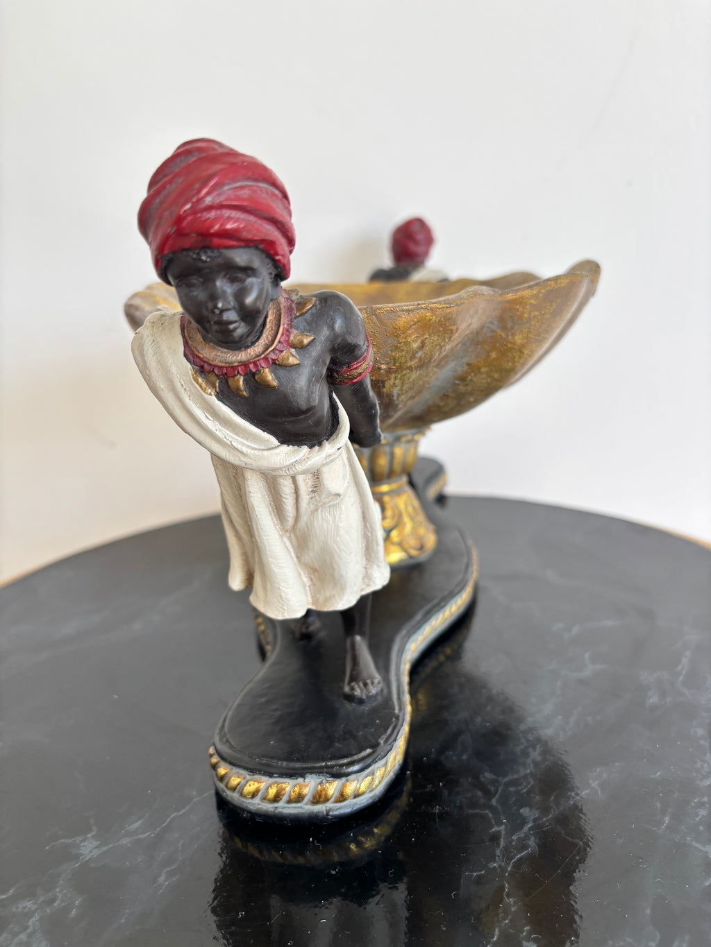 Centre de table « Blackamoor », Italie, années 1950-1960