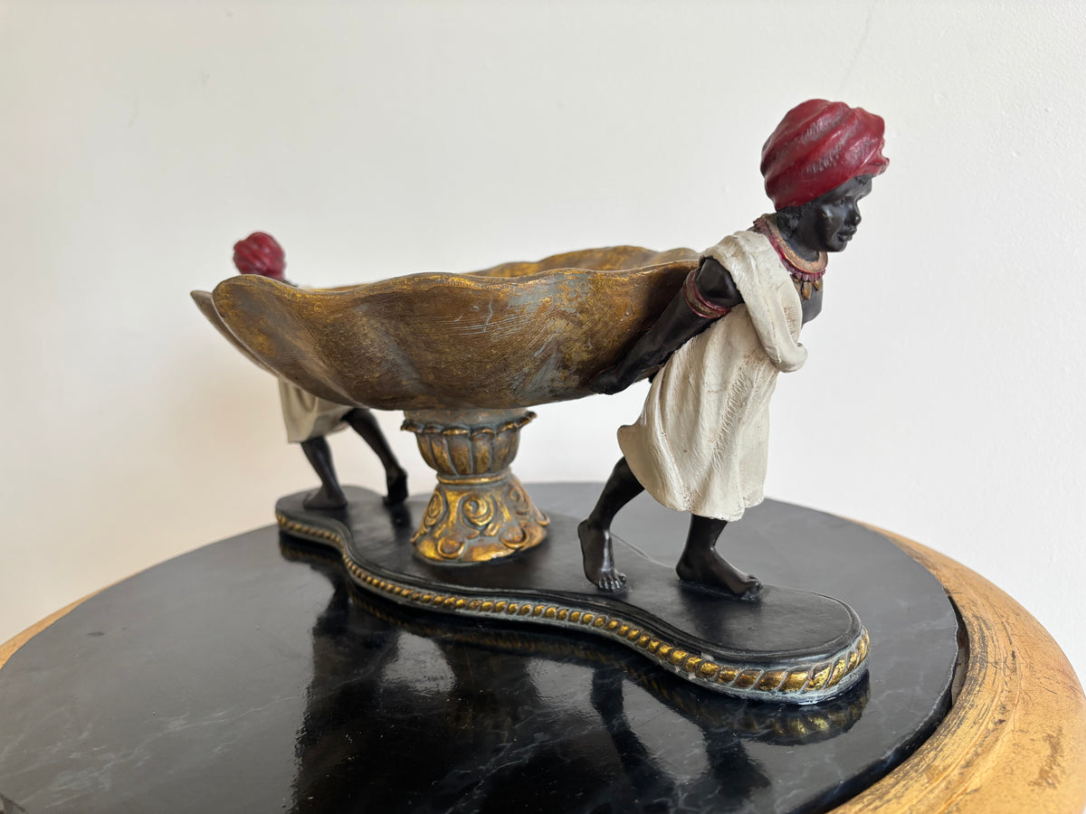Centre de table « Blackamoor », Italie, années 1950-1960