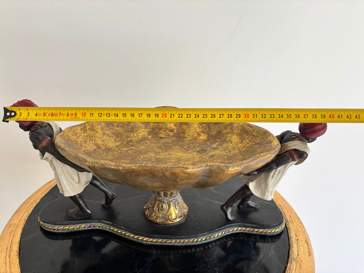 Centre de table « Blackamoor », Italie, années 1950-1960