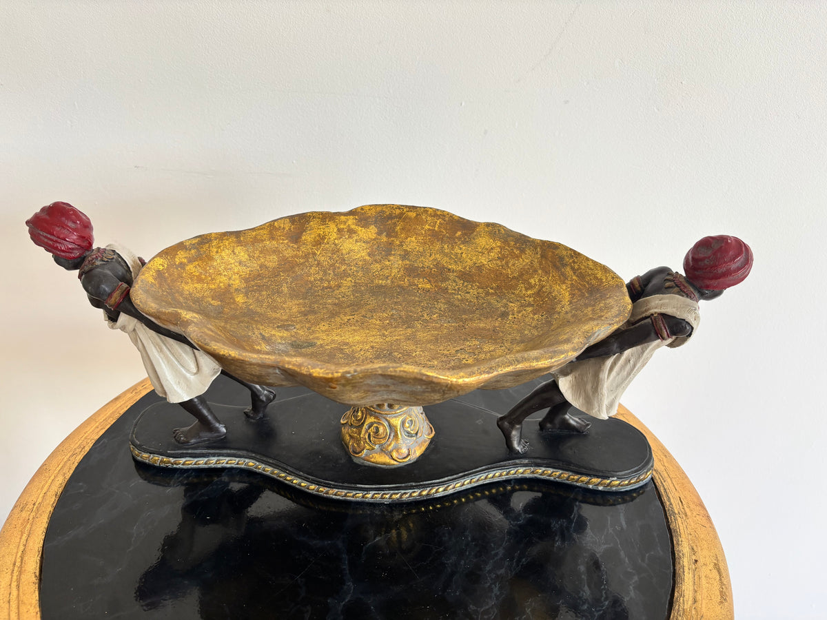 Centre de table « Blackamoor », Italie, années 1950-1960
