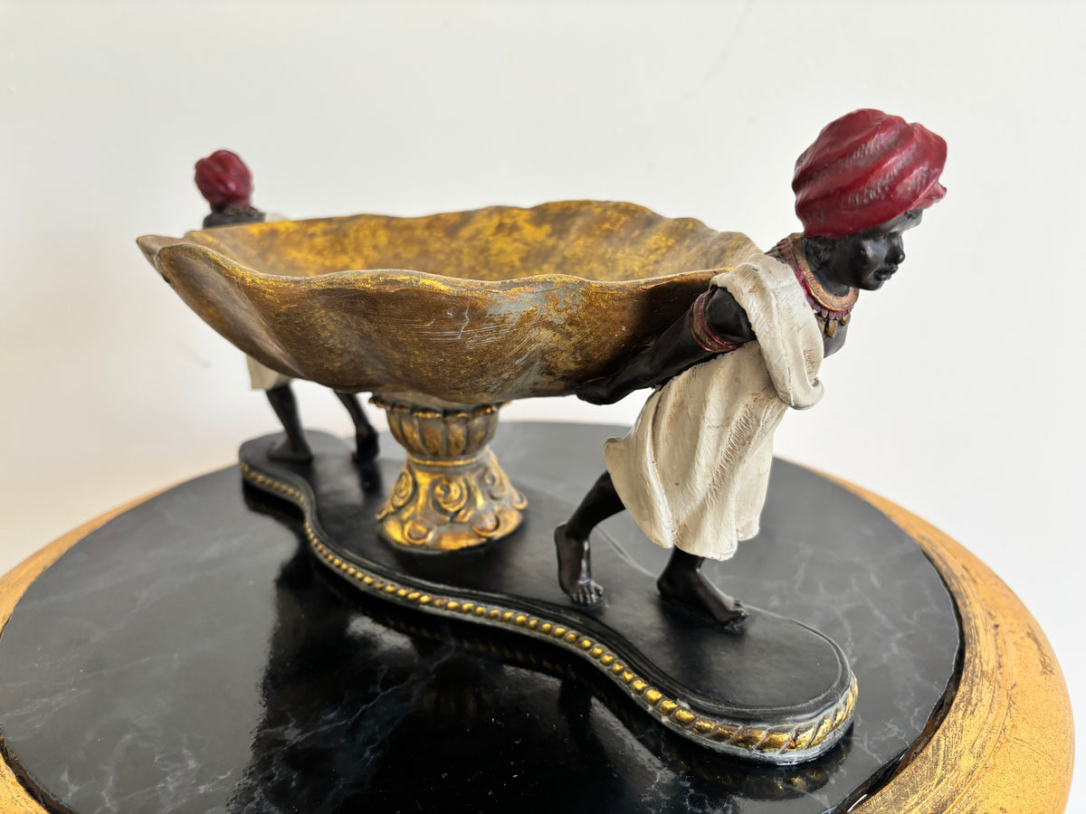 Centre de table « Blackamoor », Italie, années 1950-1960