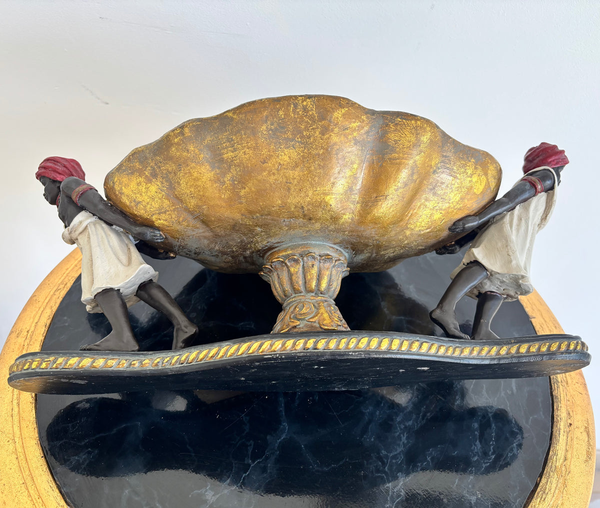 Centre de table « Blackamoor », Italie, années 1950-1960