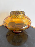 Superbe vase pique fleurs - Art déco - Verreries Doyen - Belgium.