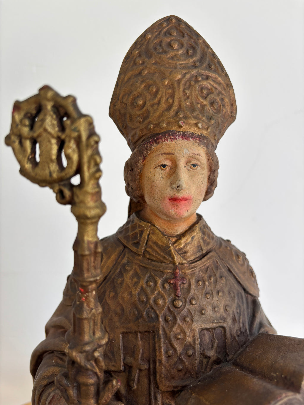 Buste reliquaire de Saint Lambert, ateliers Togneri, fin XIXe