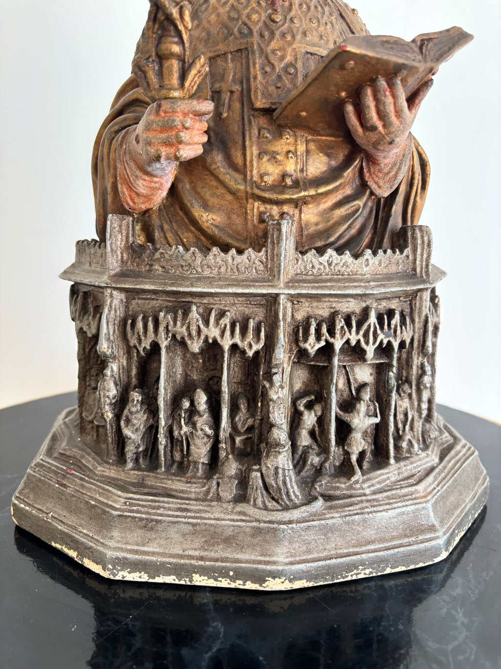 Buste reliquaire de Saint Lambert, ateliers Togneri, fin XIXe