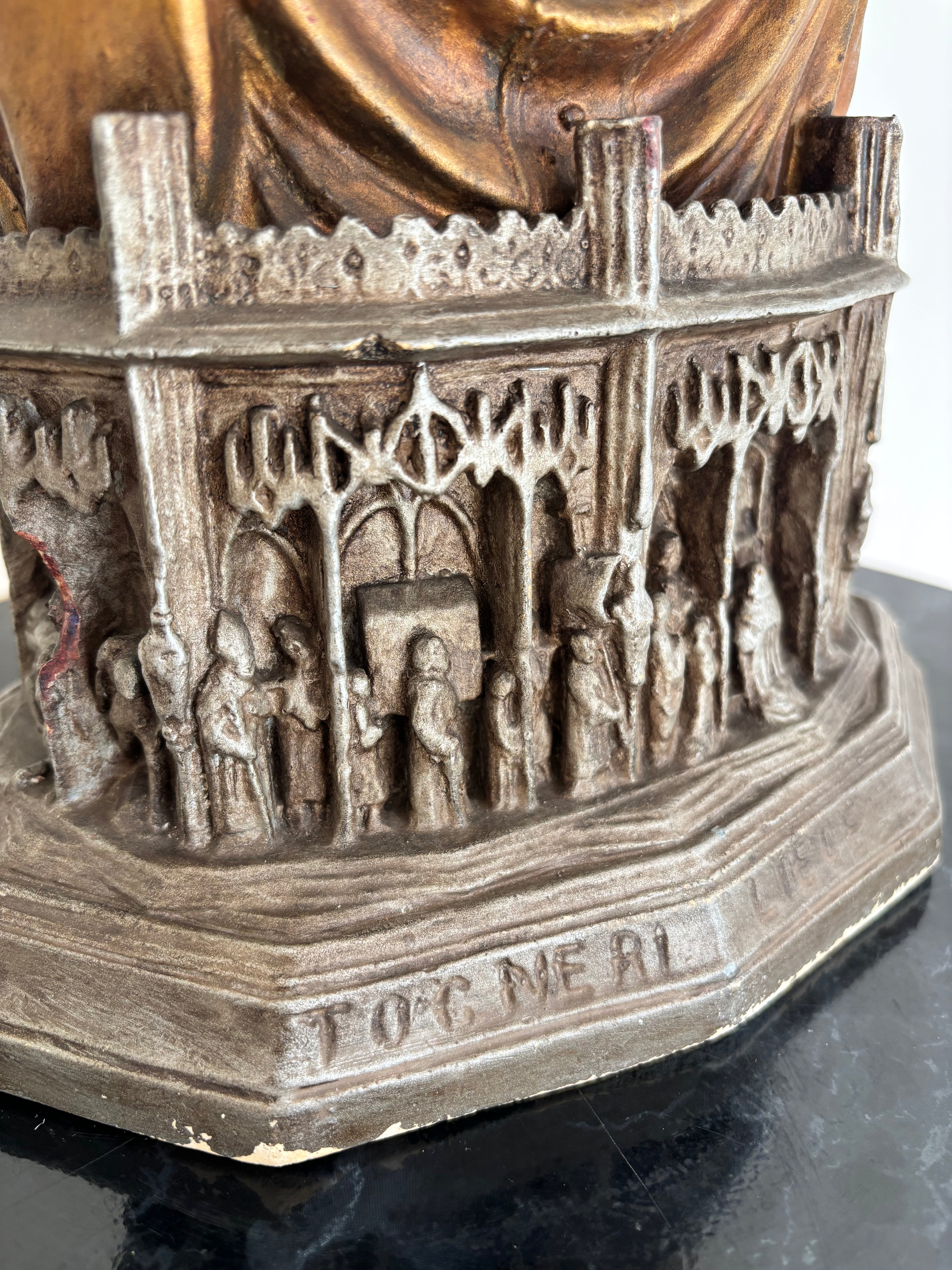Buste reliquaire de Saint Lambert, ateliers Togneri, fin XIXe