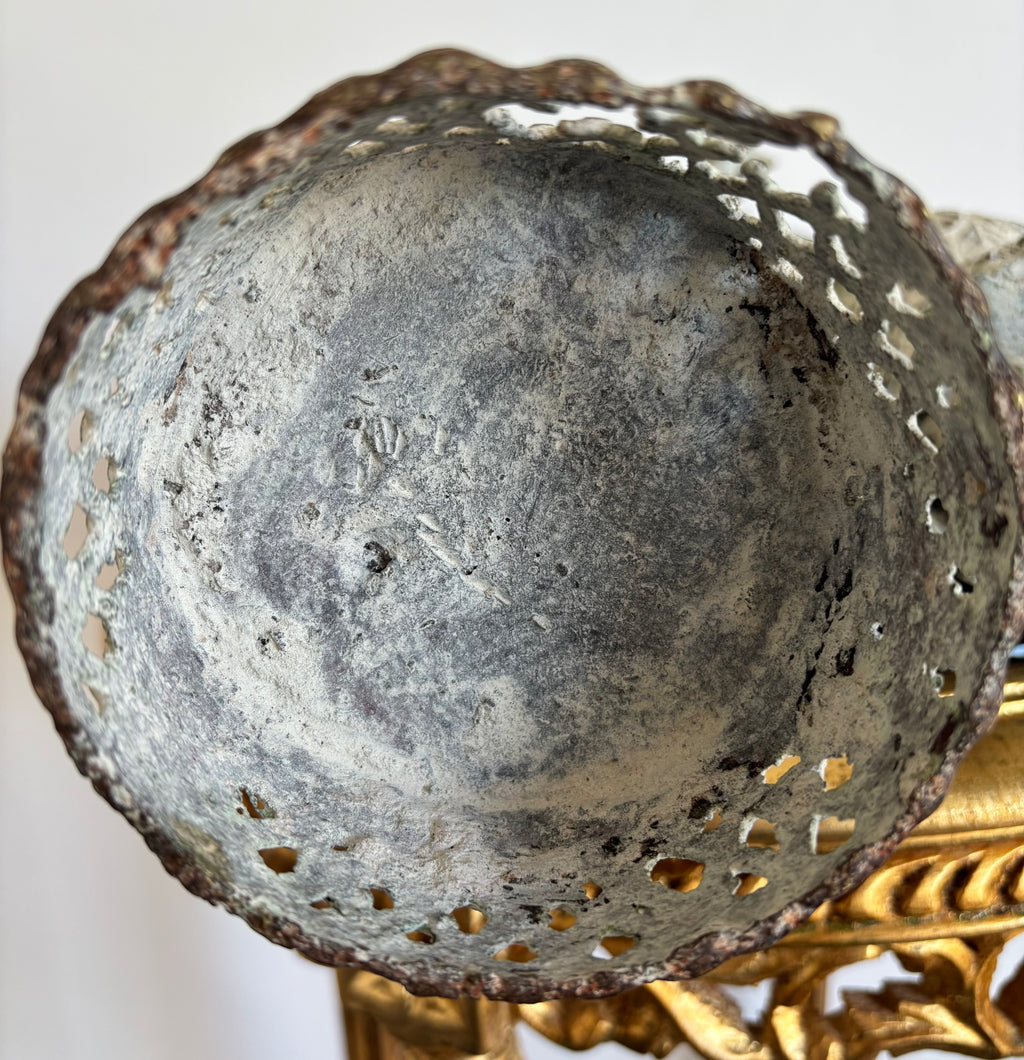 Paire de grandes statues du Bénin (H. 52 cm) - Guerriers en habit de cour - Fonte à la cire perdue.