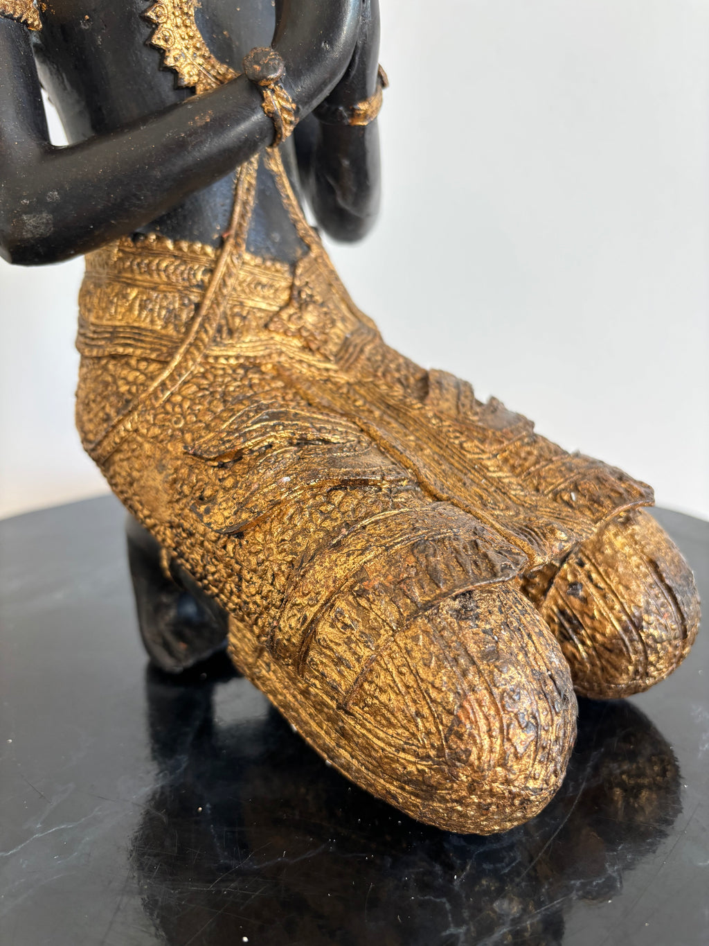 Statue thaïlandaise Ange gardien Teppanom en bronze – vue 7