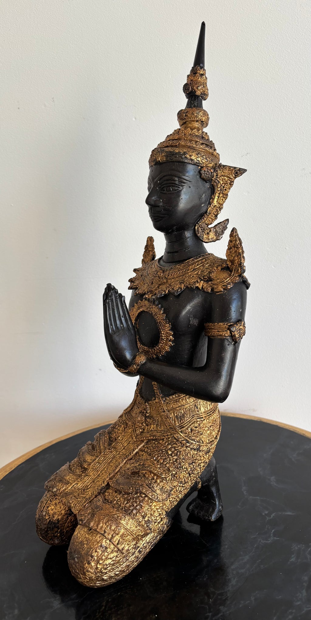 Statue thaïlandaise Ange gardien Teppanom en bronze – vue 8