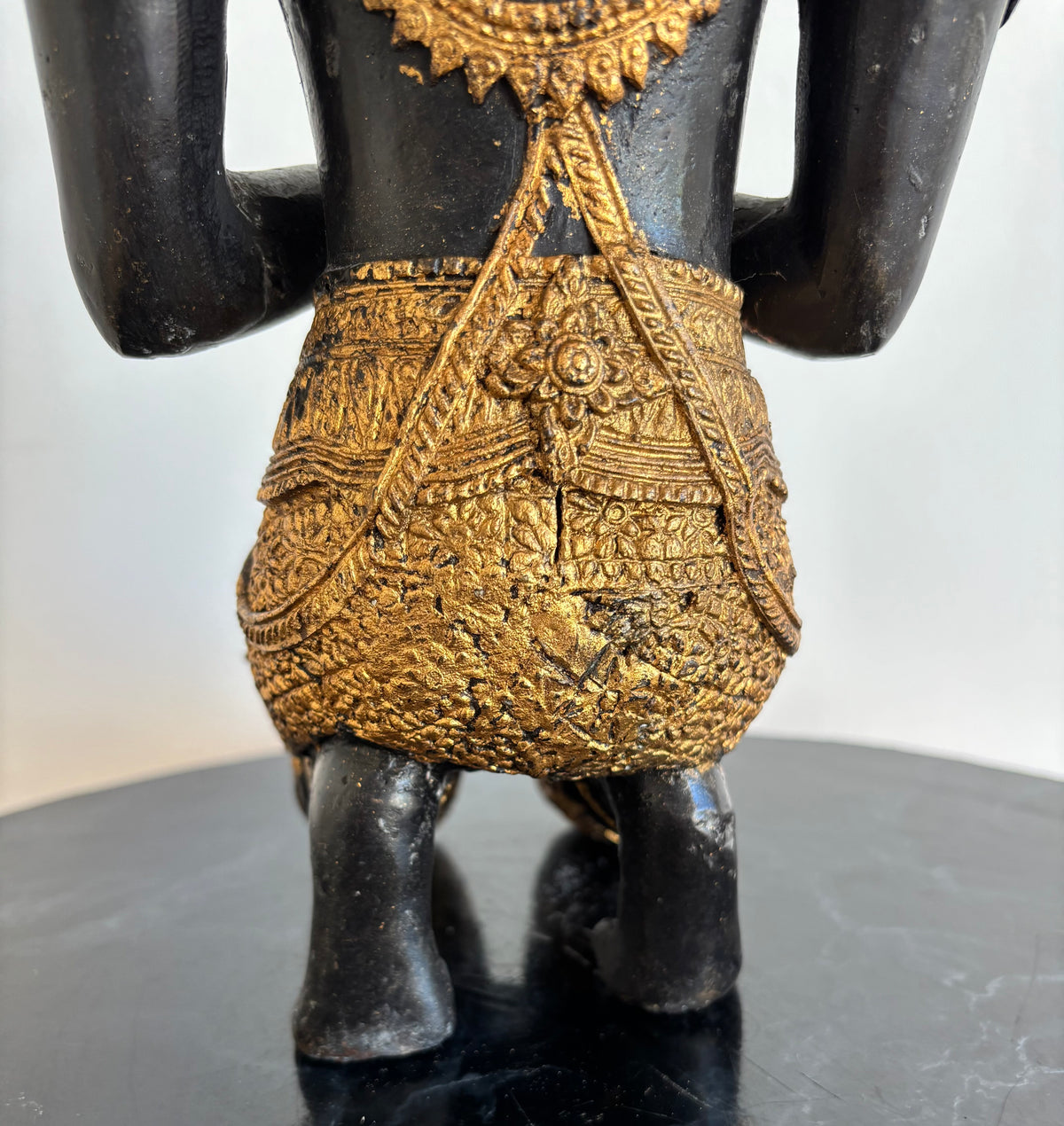 Statue thaïlandaise Ange gardien Teppanom en bronze – vue 10