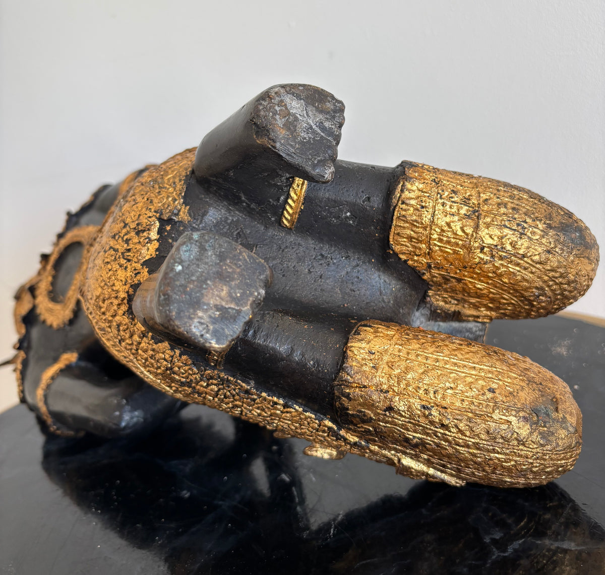 Statue thaïlandaise Ange gardien Teppanom en bronze – vue 11